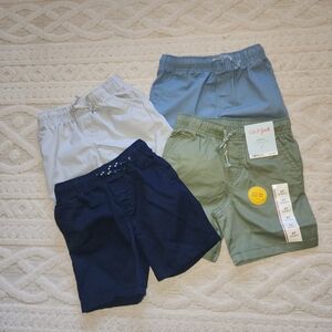 Cat & Jack Kids' Shorts Set - Navy, Light Blue, Olive, Gray